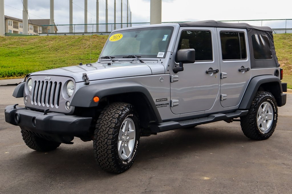 2015 Jeep Wrangler Unlimited Sport photo 3