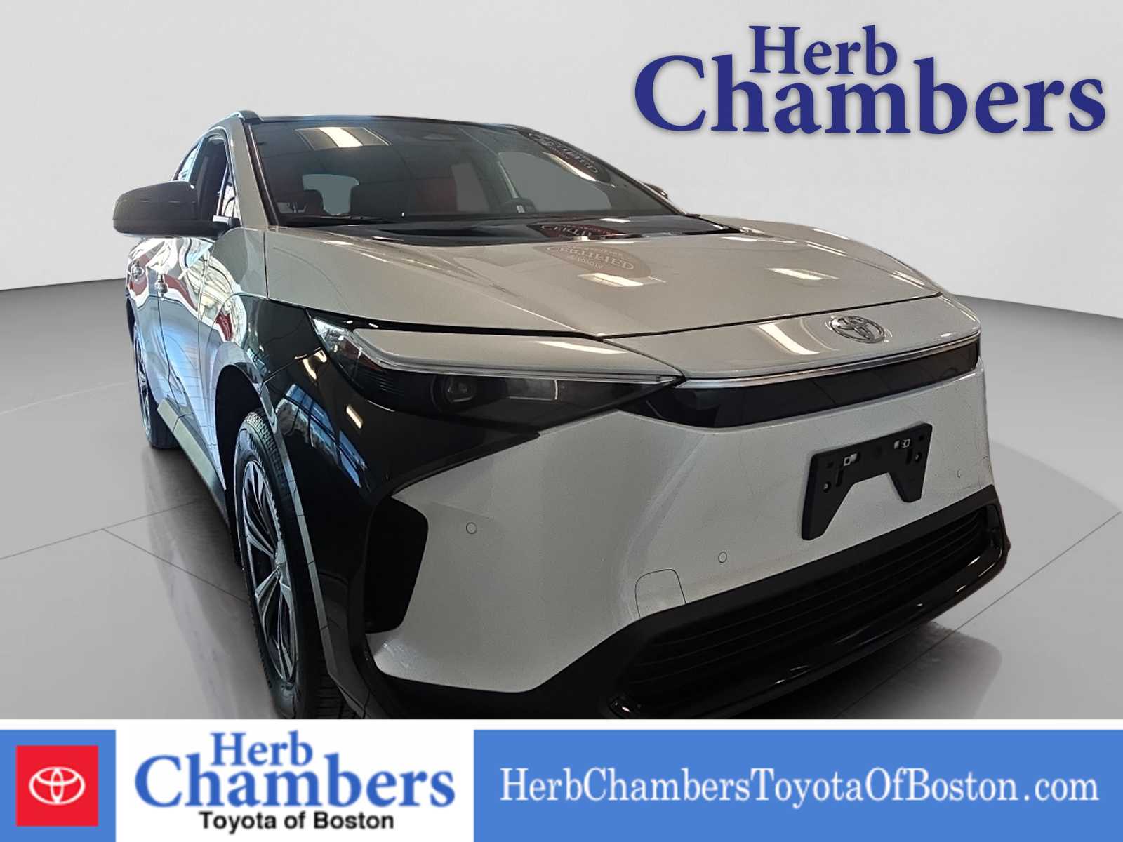 Certified 2025 Toyota bZ4X XLE with VIN JTMABACA9SA105187 for sale in Wayland, MA