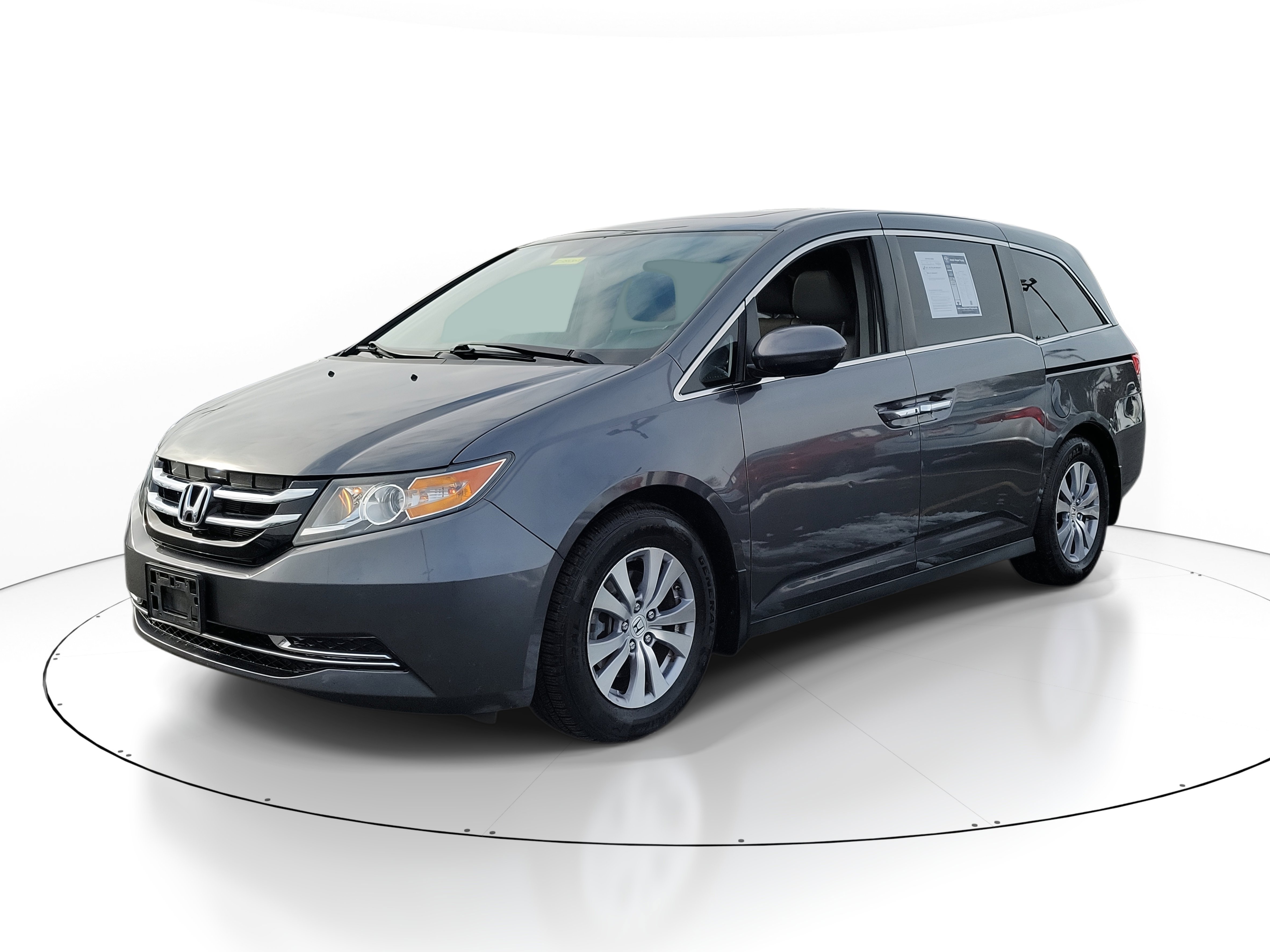 Used 2017 Honda Odyssey EX-L with VIN 5FNRL5H65HB025526 for sale in Vandalia, OH