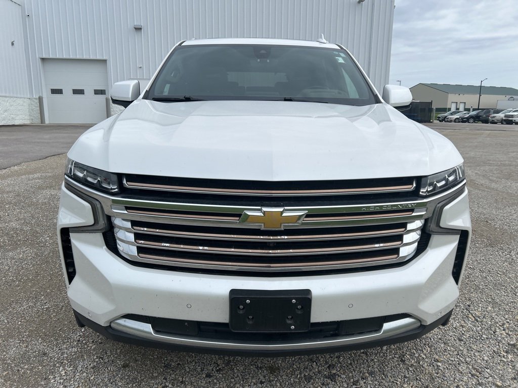 Used 2022 Chevrolet Tahoe High Country with VIN 1GNSKTKL1NR237487 for sale in Spring Valley, Minnesota