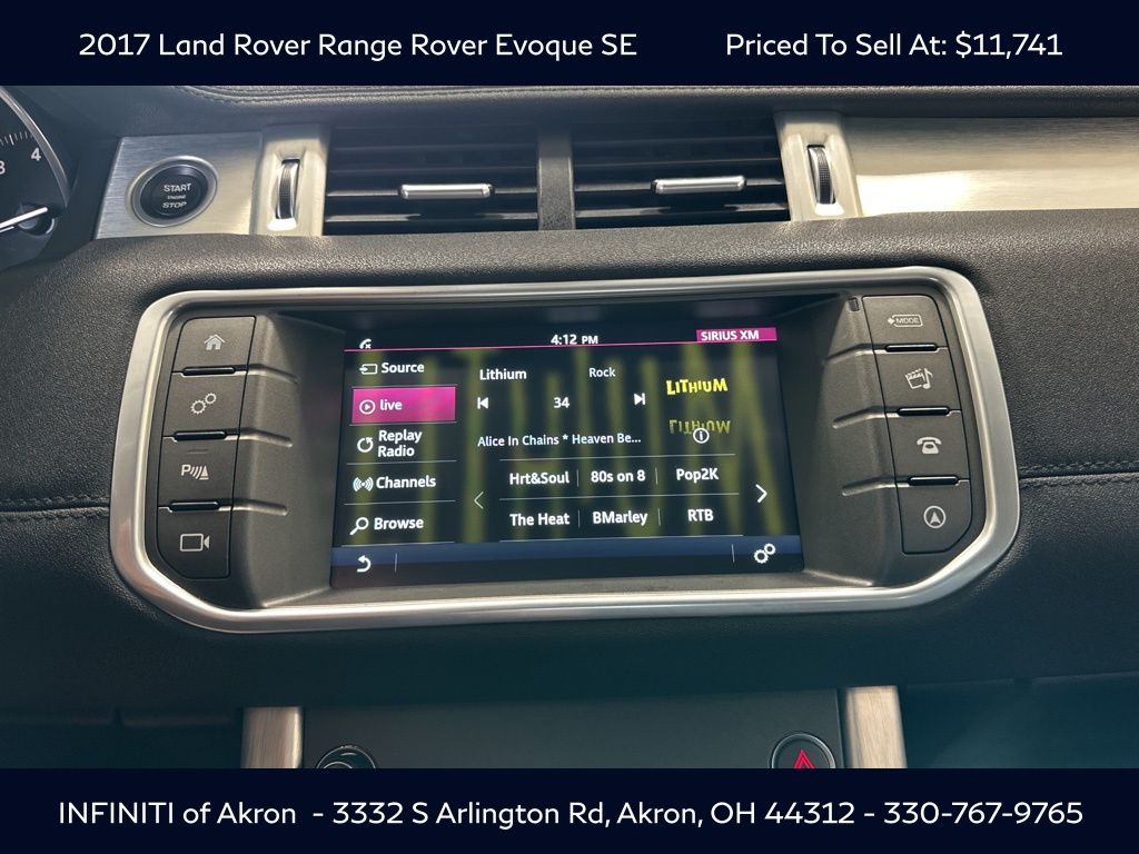 2017 Land Rover Range Rover Evoque SE photo 51