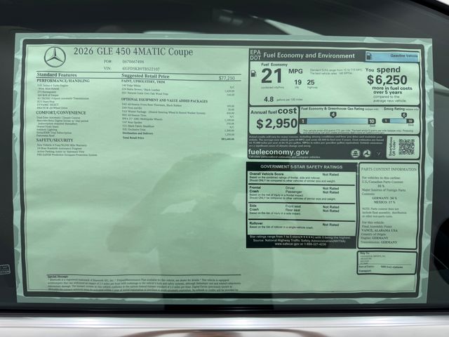 2026 Mercedes Benz GLE 450 4MATIC photo 46