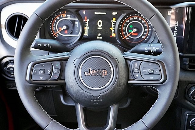 New 2025 Firecracker Red Clear-Coat Exterior Paint Jeep Sport S image 24