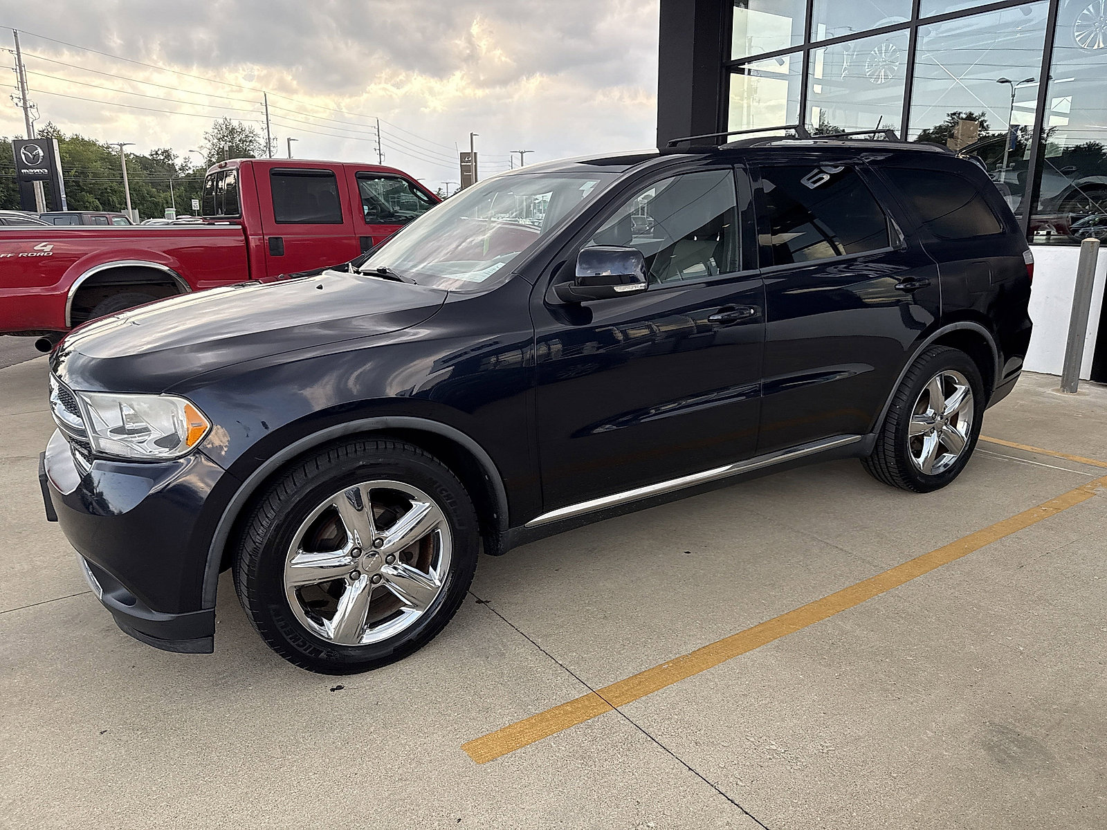 Used 2011 Dodge Durango Crew with VIN 1D4RE4GGXBC634861 for sale in Evansville, IN