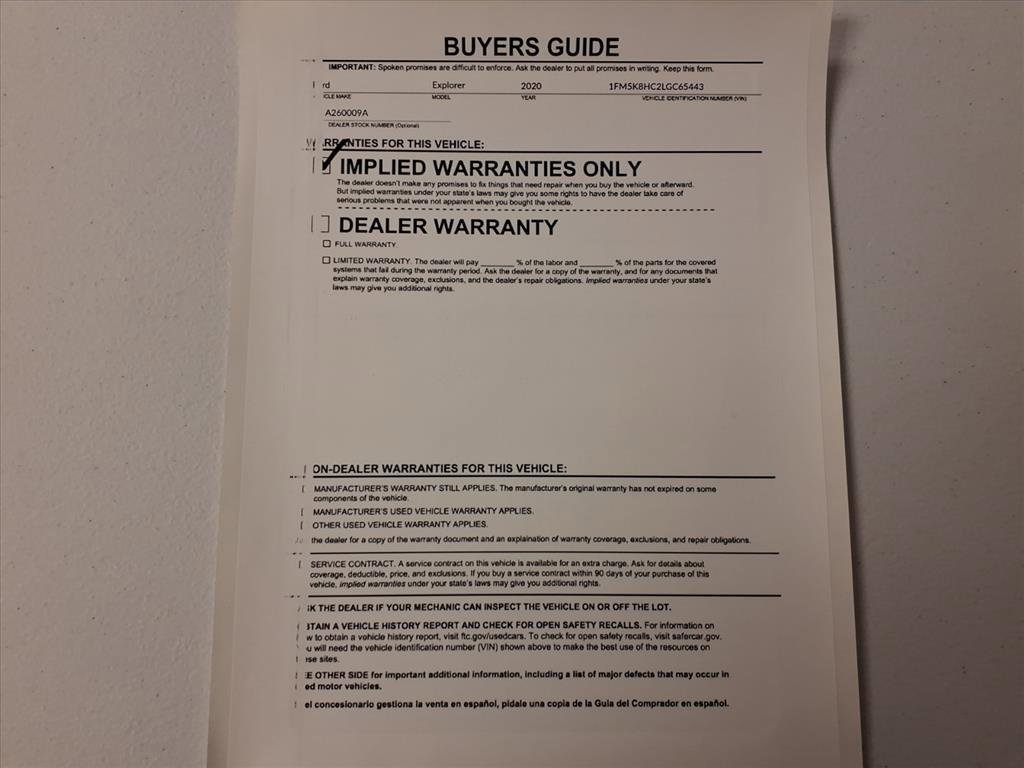 2020 Ford Explorer Platinum's photo