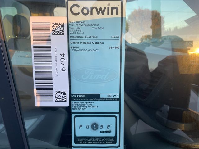 2024 Ford Transit photo 2