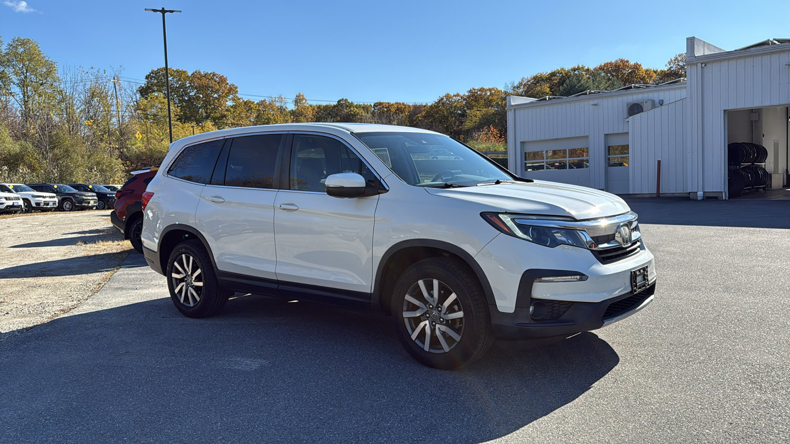 Used 2019 Honda Pilot EX-L with VIN 5FNYF6H49KB041887 for sale in Carmel Hamlet, NY