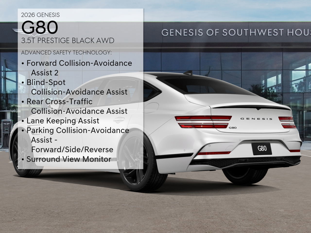 2026 Genesis G80 3.5T Prestige photo 6