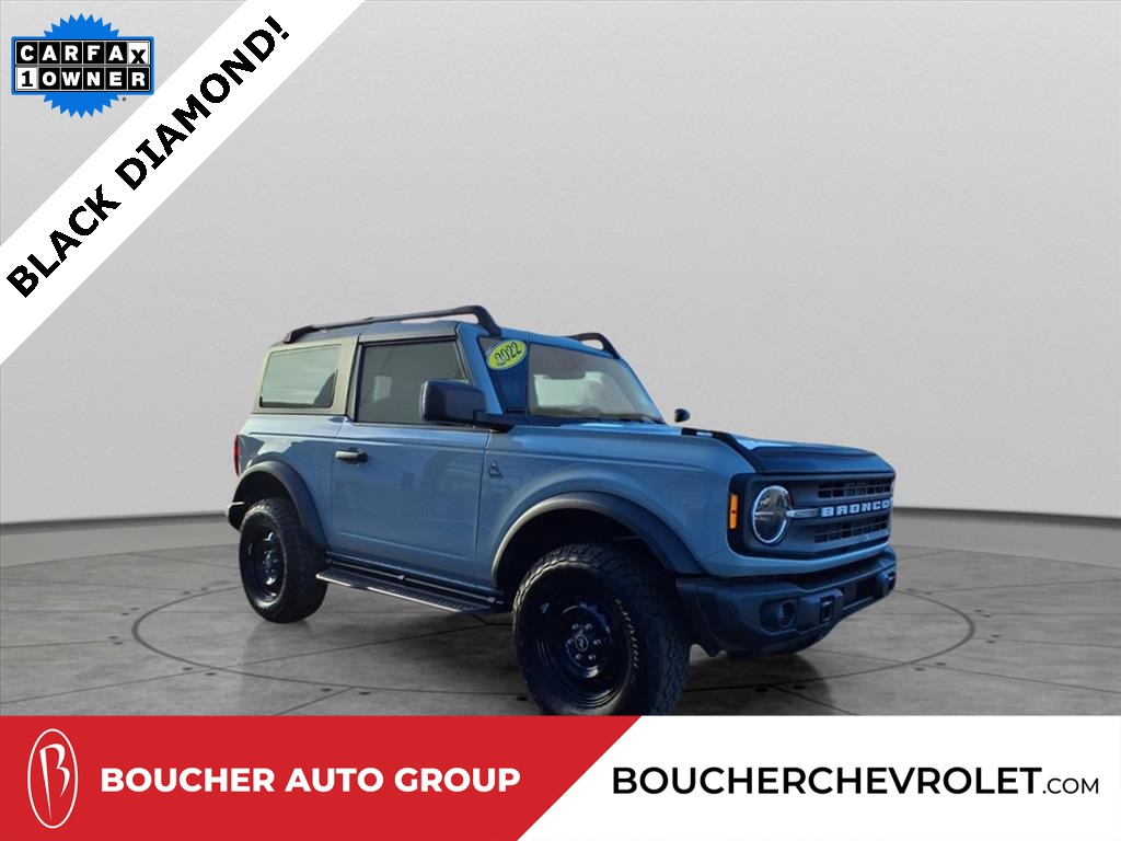 2022 Ford Bronco 2-Door Black Diamond's photo