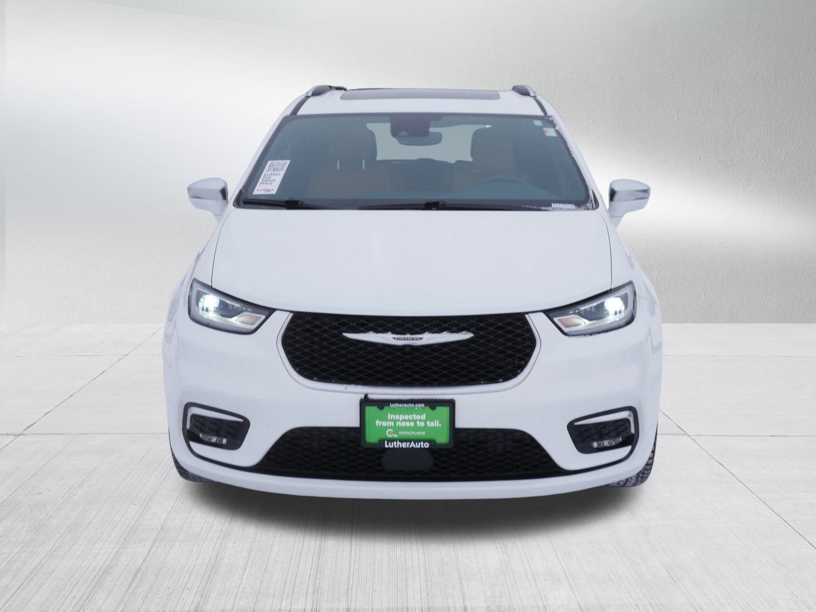 Certified 2022 Chrysler Pacifica Pinnacle with VIN 2C4RC3PG4NR200377 for sale in Cambridge, Minnesota