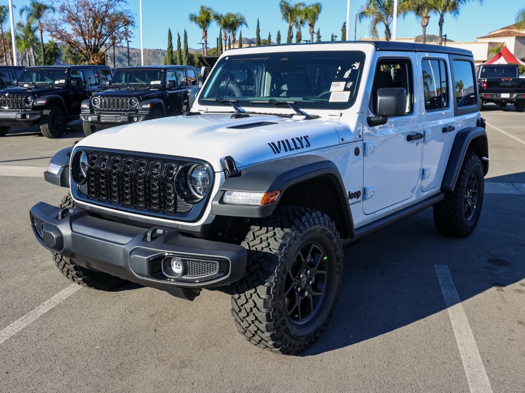 New 2026 Bright White Clear-Coat Exterior Paint Jeep Willys image 6