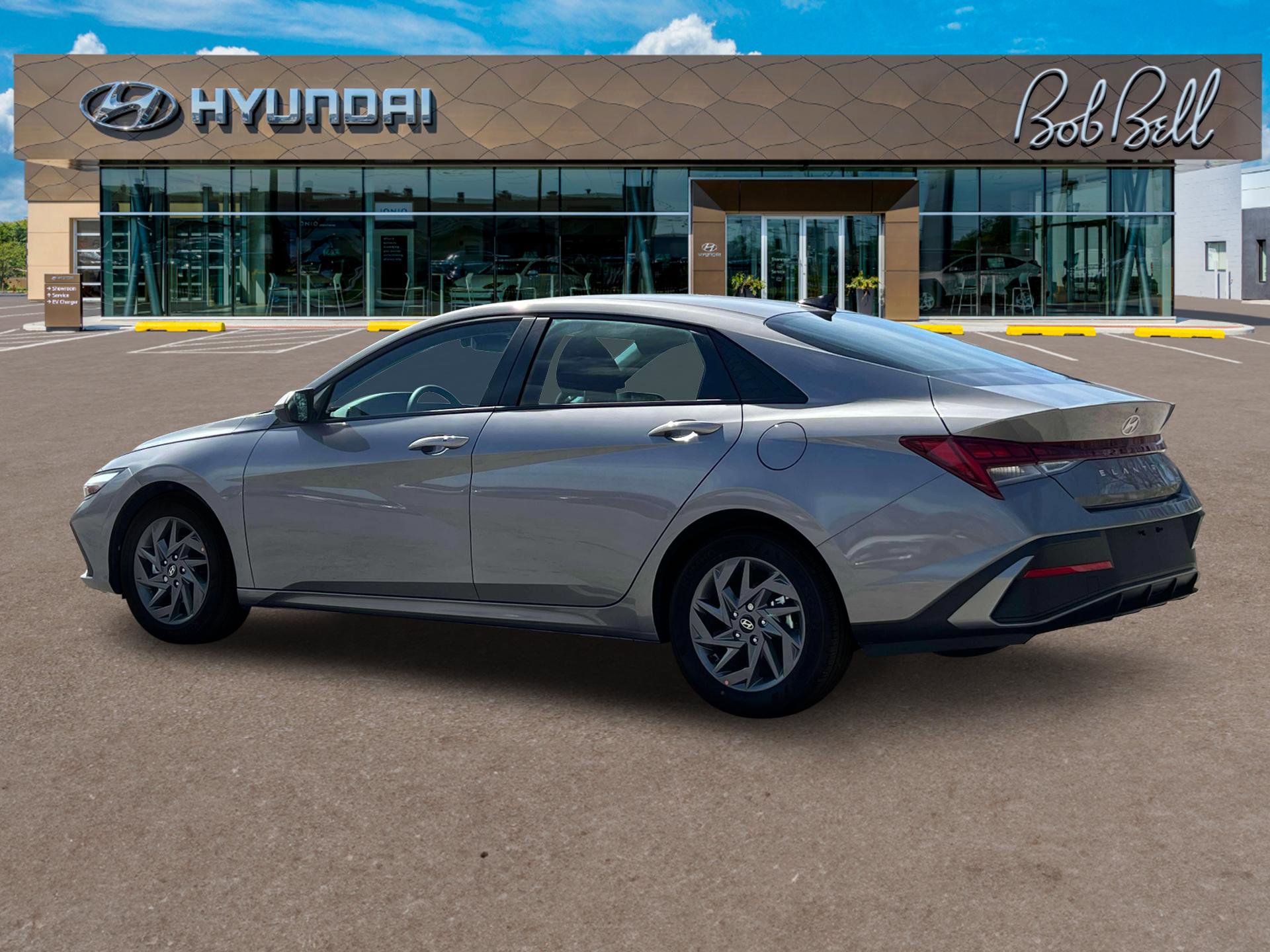 2025 Hyundai Elantra Hybrid Blue photo 4