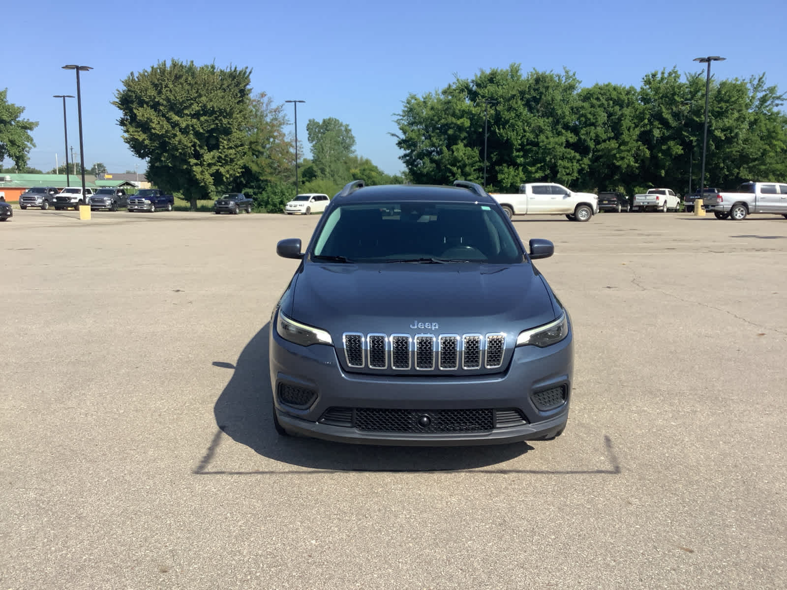 Used 2020 Jeep Cherokee Latitude with VIN 1C4PJLCB7LD649253 for sale in Hugo, OK
