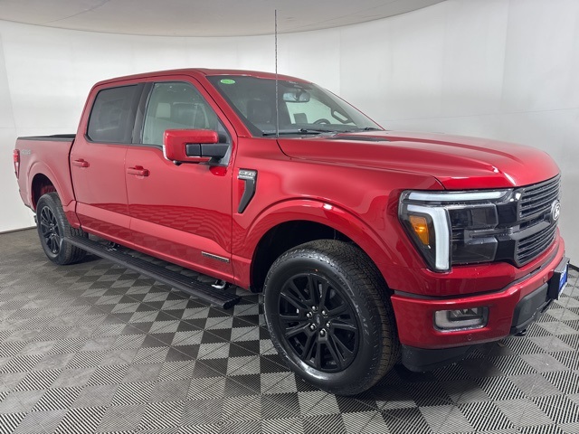 New 2025 Rapid Red Metallic Tinted Clearcoat Ford Platinum image 1