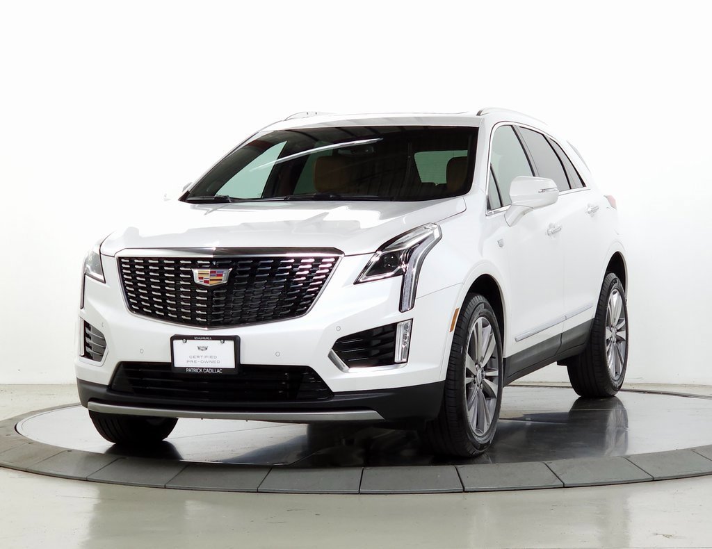Certified Used 2025 Crystal White Tricoat Cadillac Premium Luxury image 1
