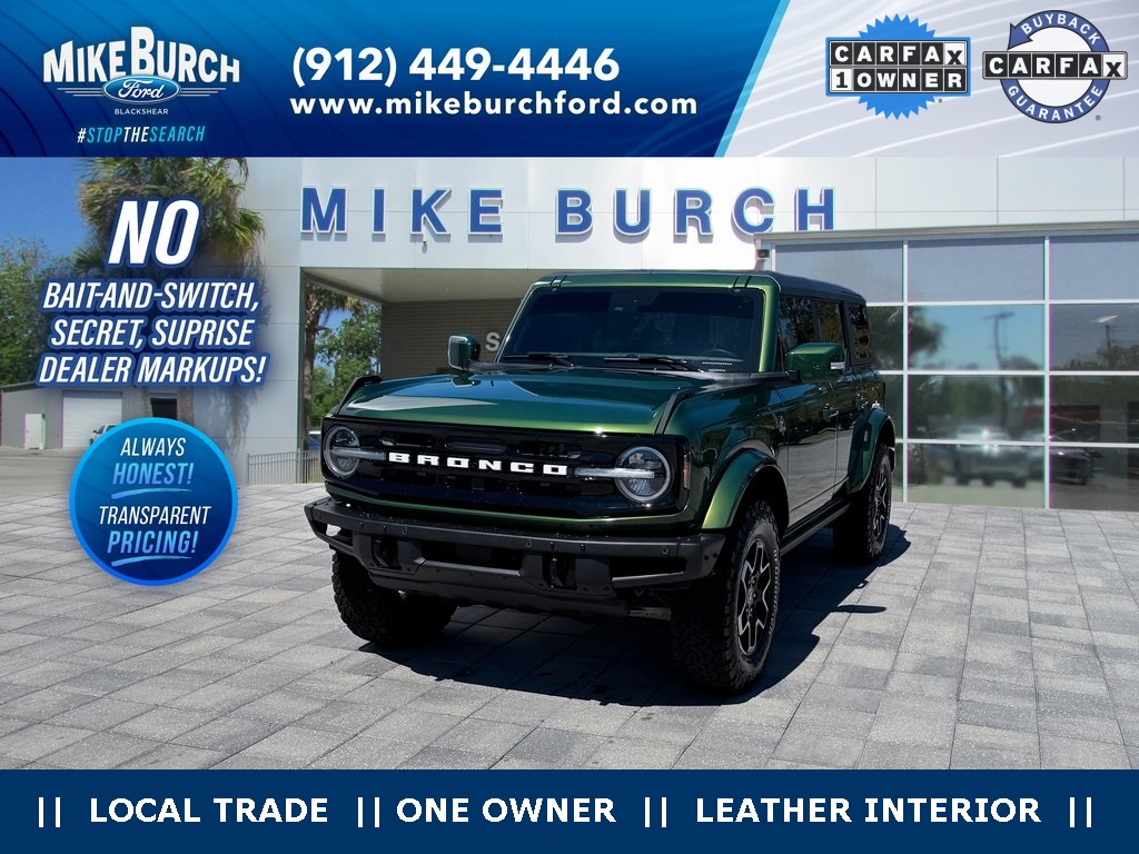 Used 2023 Eruption Green Metallic Ford Outer Banks image 1