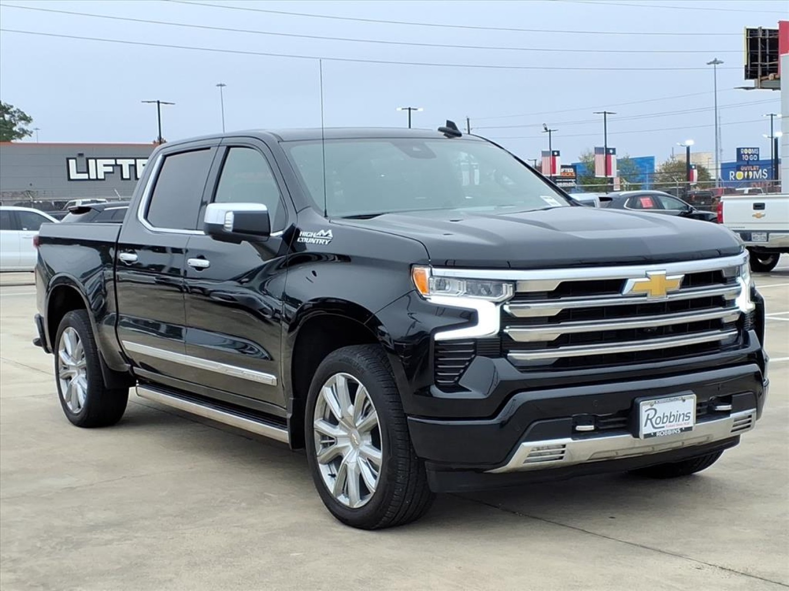 2025 Chevrolet Silverado 1500 High Country Black at Robbins Nissan