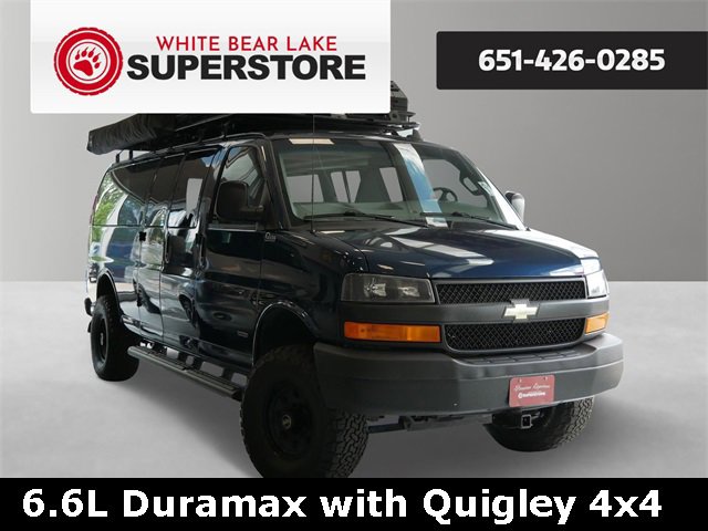 Cargo Van Used Quigley Van 3,100-Mile 2009 Ford E-350 Super Duty