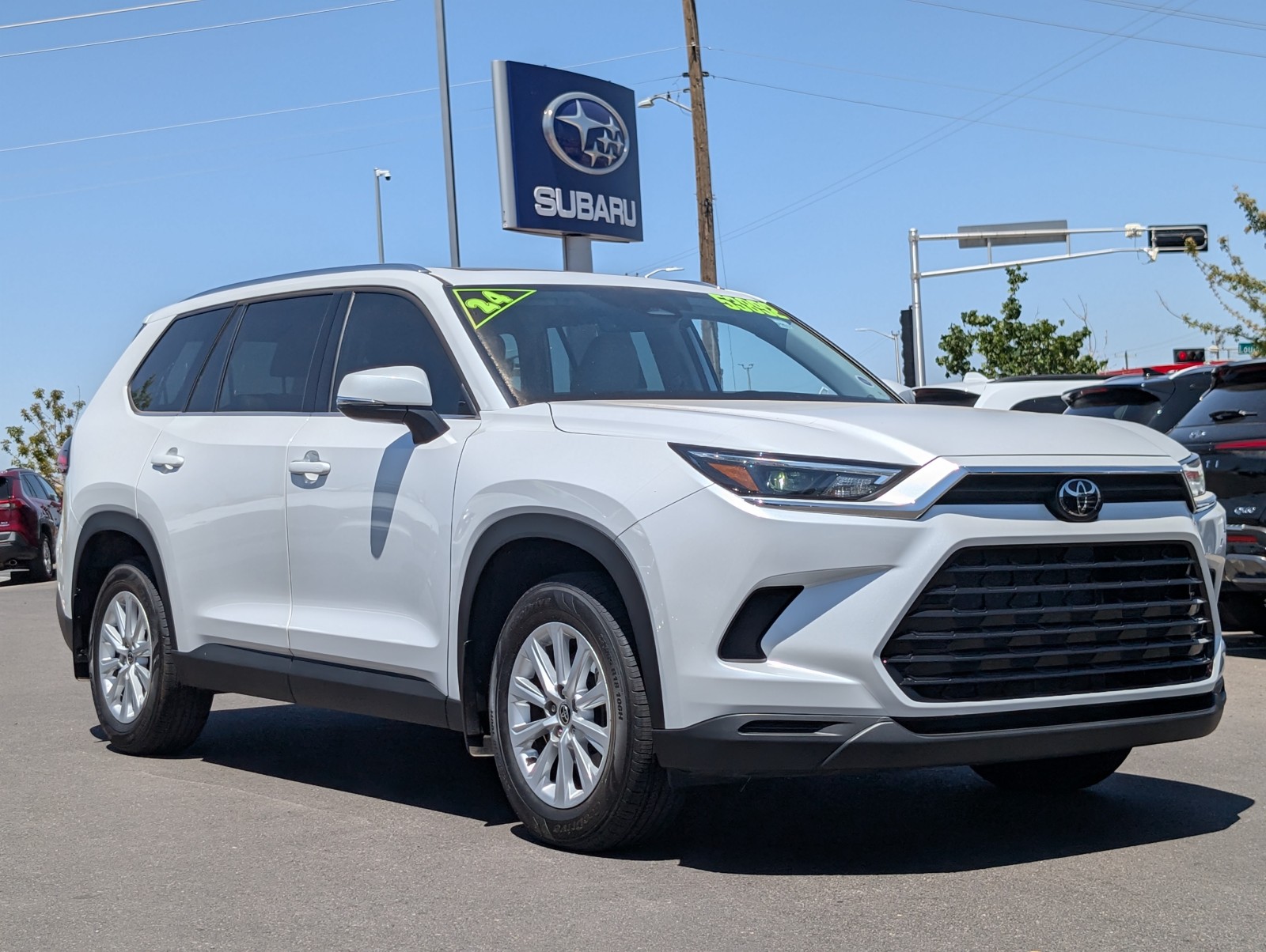Used 2024 WHITE Toyota Limited image 1