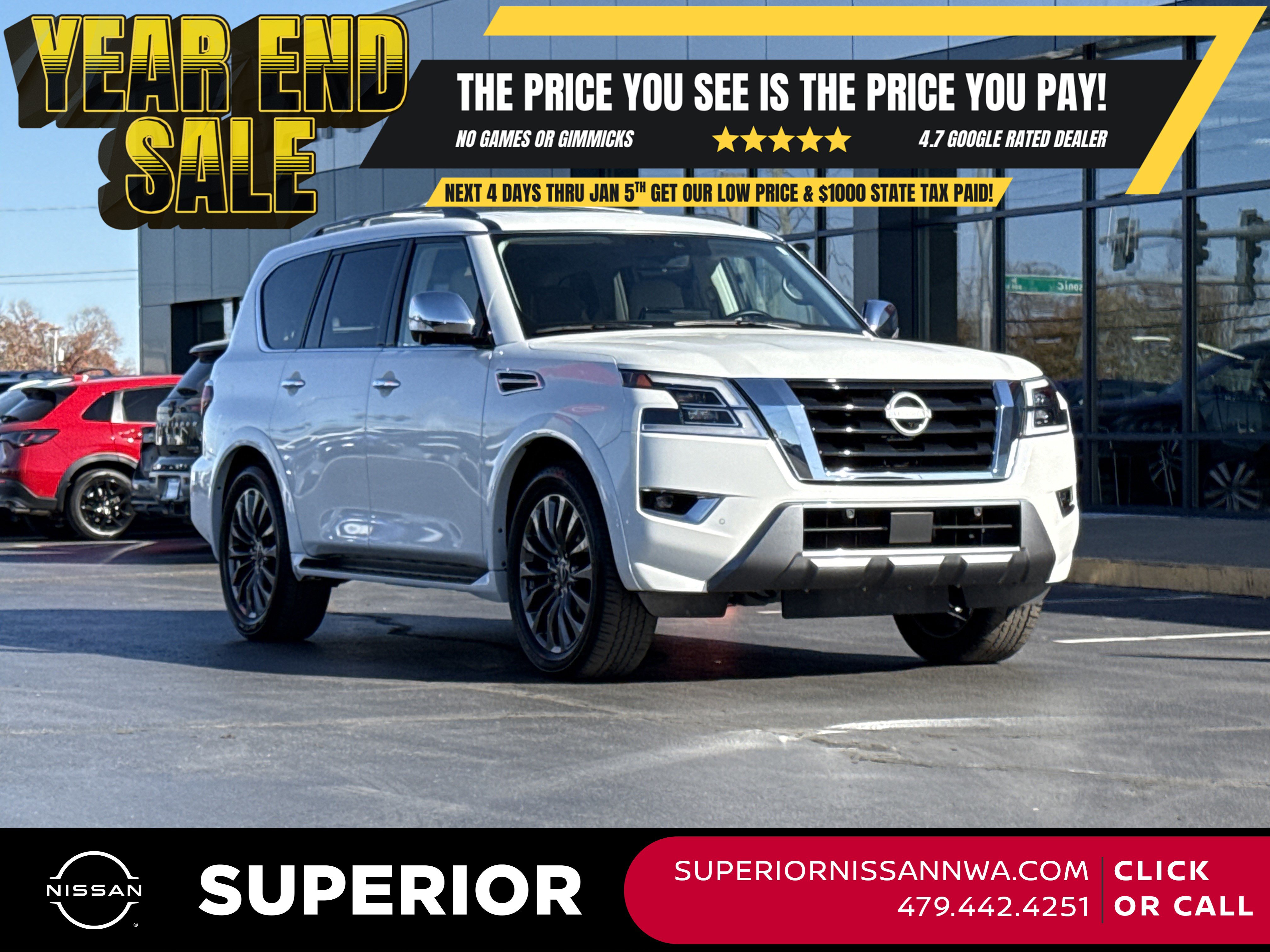 2024 Nissan Armada Platinum's photo