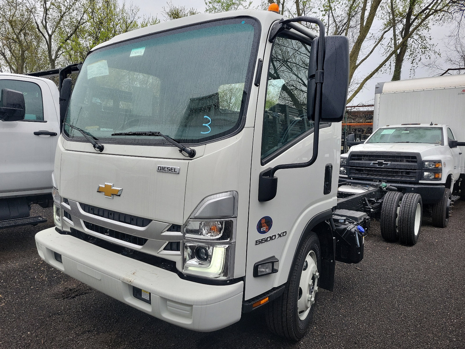 New 2024 Chevrolet Low Cab Forward 5500 XD MEDIUM ASH GRAY