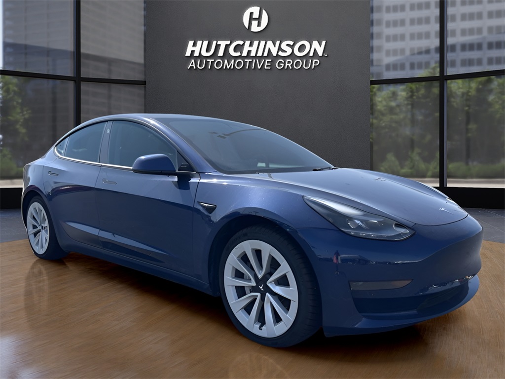 Used 2022 Tesla Model 3 Base with VIN 5YJ3E1EA5NF188450 for sale in Forsyth, GA