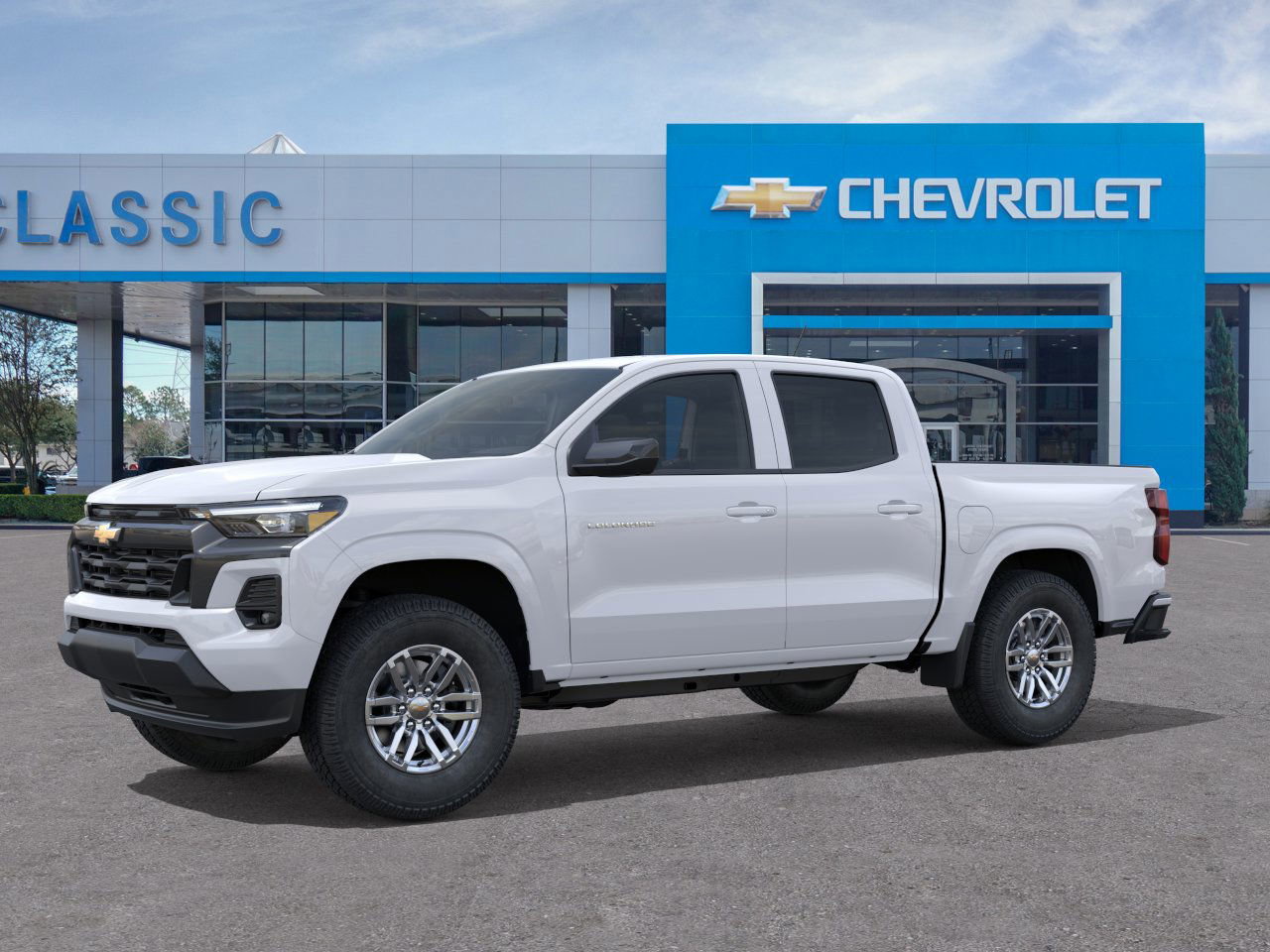 2026 Chevrolet Colorado LT White at Classic Elite Chevrolet Sugar Land