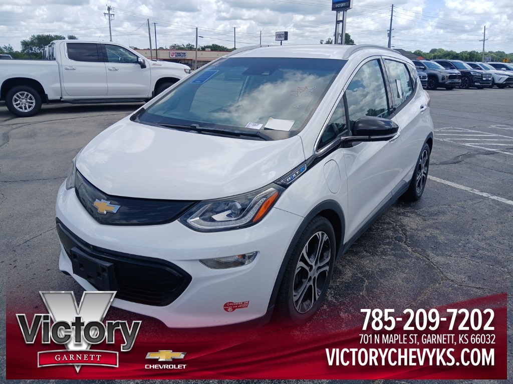 Used 2017 Chevrolet Bolt EV Premier with VIN 1G1FX6S09H4170537 for sale in Kansas City