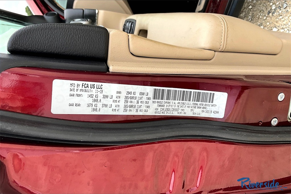 2020 Jeep Grand Cherokee Limited photo 8