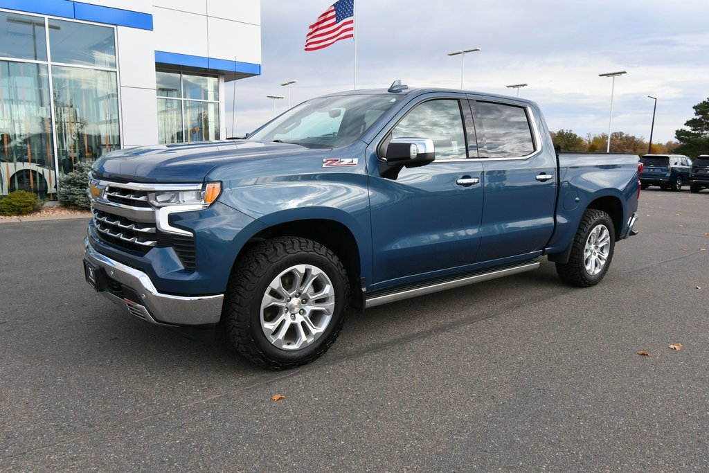 Certified 2024 Chevrolet Silverado 1500 LTZ with VIN 1GCUDGED8RZ367215 for sale in North Branch, Minnesota