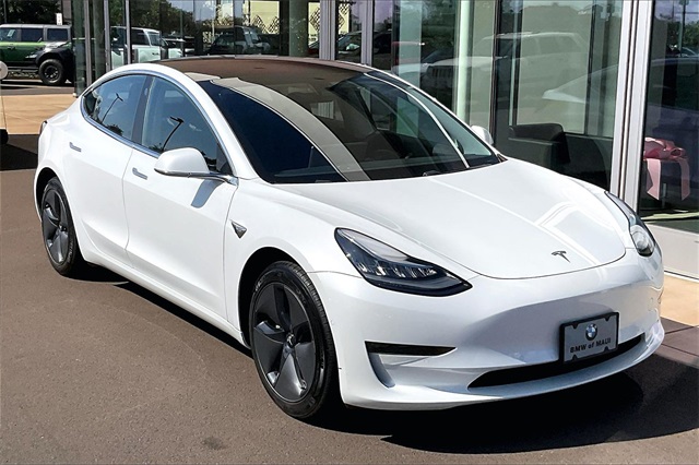 Used 2018 Tesla Model 3 Long Range with VIN 5YJ3E1EA1JF051497 for sale in Kahului, HI