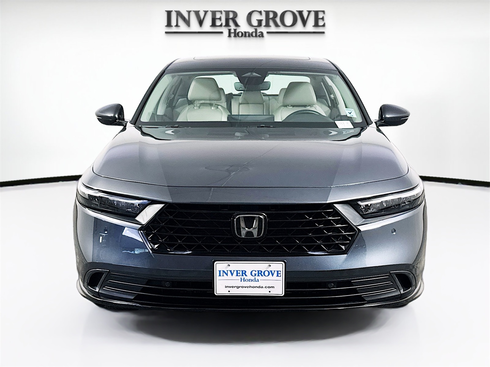 Used 2023 Honda Accord Hybrid EX-L with VIN 1HGCY2F60PA051579 for sale in Inver Grove Heights, Minnesota