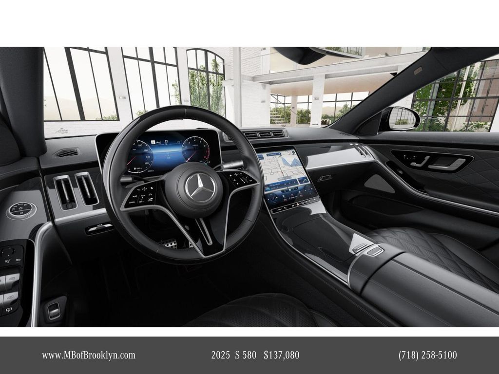 2025 Mercedes Benz S 580 4MATIC photo 3