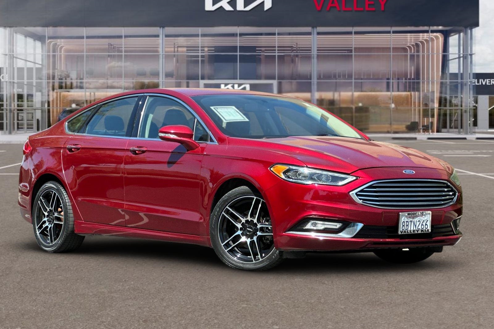 Used 2017 Ford Fusion SE with VIN 3FA6P0H92HR336324 for sale in Modesto, CA