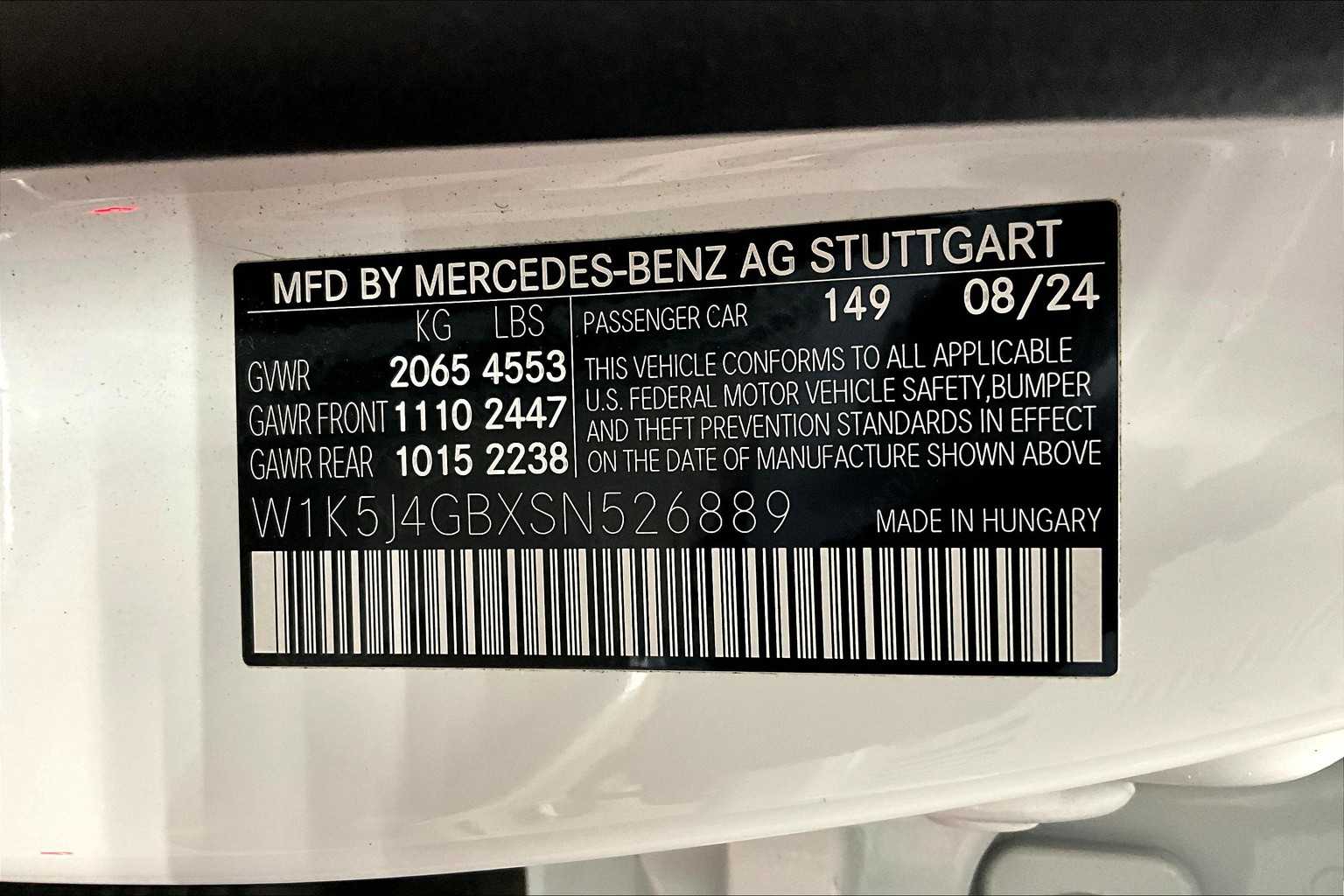 2025 Mercedes Benz CLA 250 photo 27