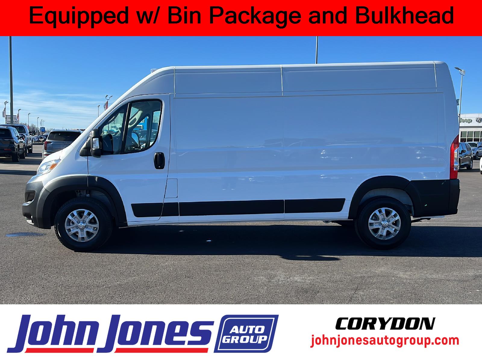 New 2024 Bright White Clearcoat Ram SLT image 1