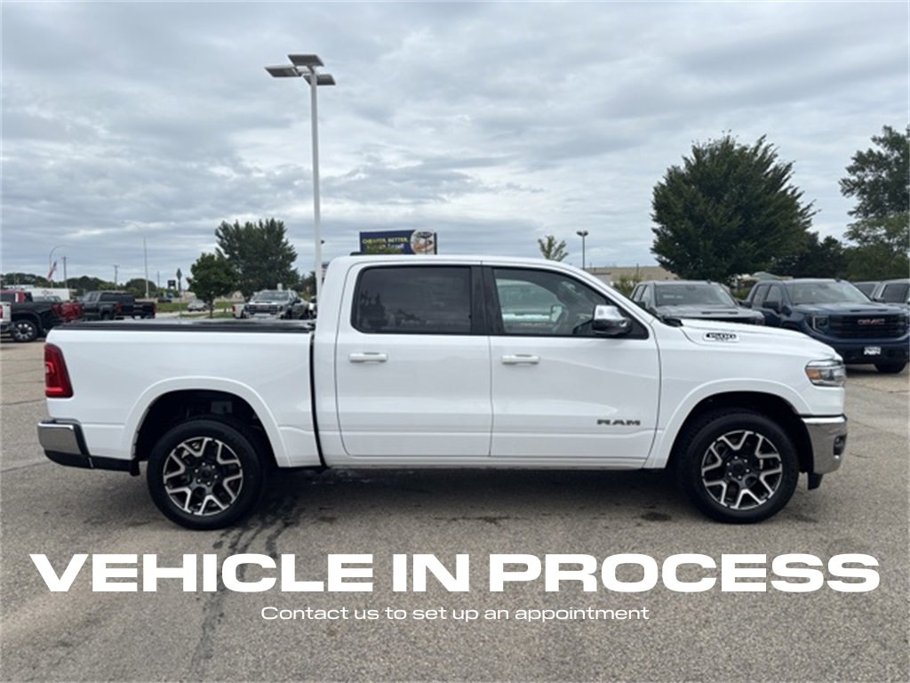 Used 2025 RAM Ram 1500 Pickup Laramie with VIN 1C6SRFJP0SN520712 for sale in Rochester, Minnesota