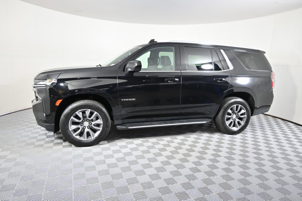 Used 2023 Chevrolet Tahoe LS with VIN 1GNSKMKD9PR392645 for sale in Forest Lake, Minnesota