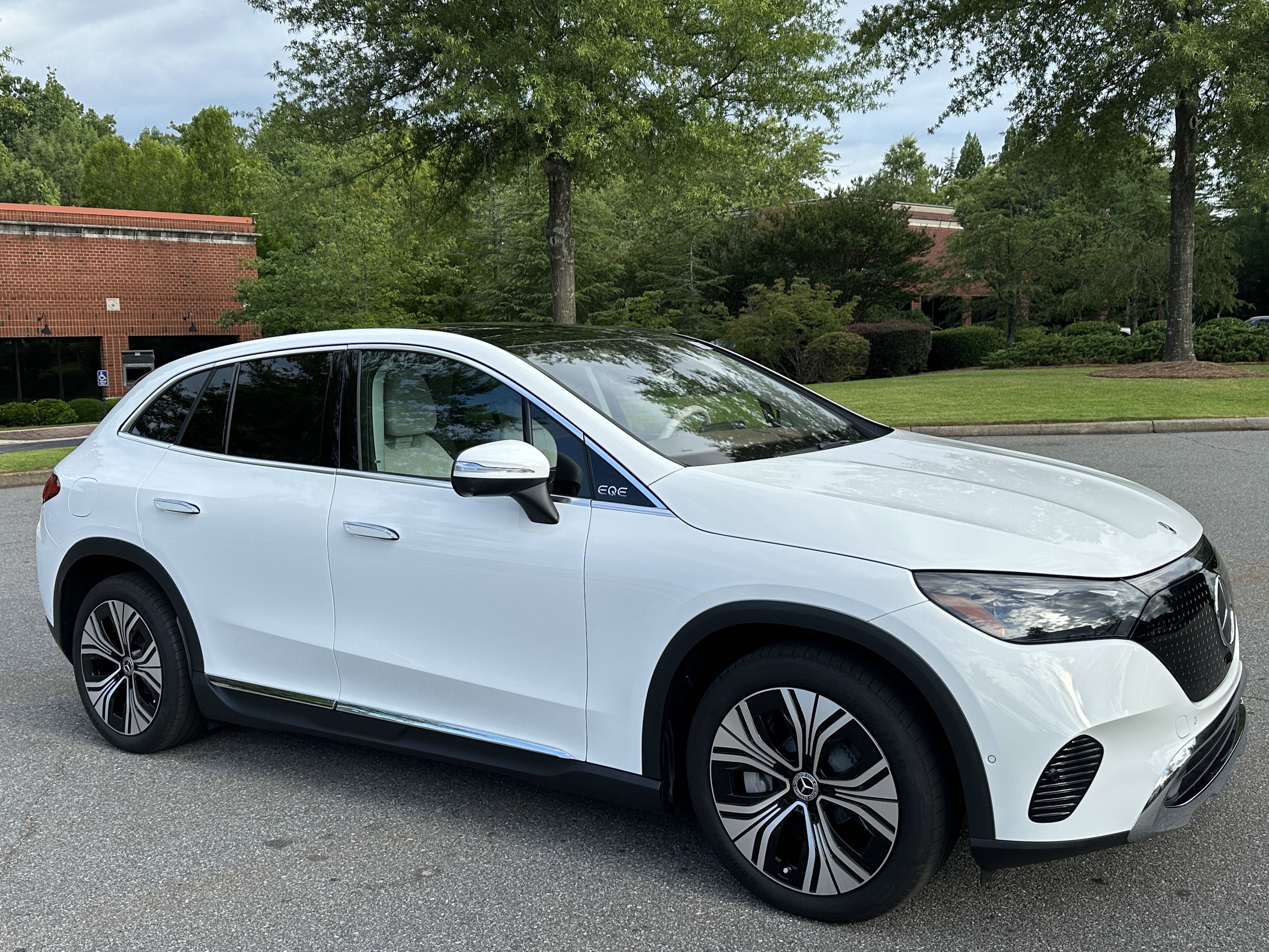 Certified 2024 Mercedes-Benz EQE SUV Base with VIN 4JGGM2BB3RA045482 for sale in Alpharetta, GA