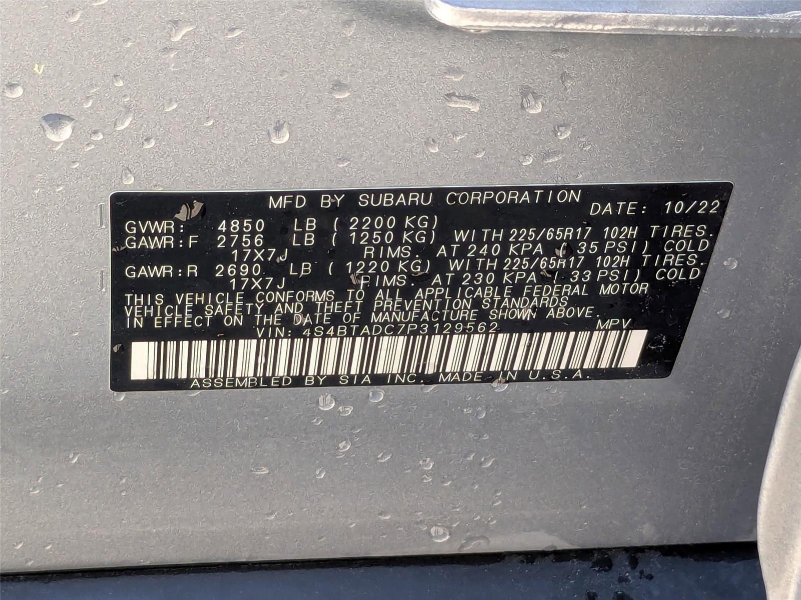 2023 Subaru Outback Premium photo 30