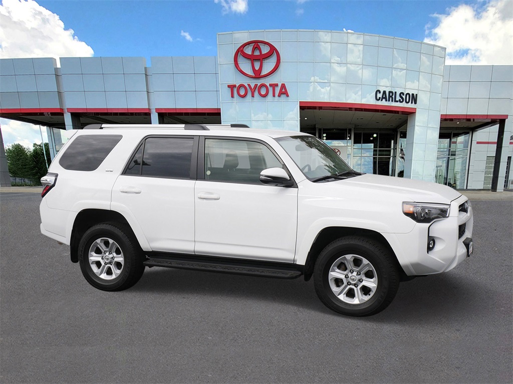 Certified 2024 Toyota 4Runner SR5 Premium with VIN JTENU5JR7R6238857 for sale in Minneapolis, Minnesota