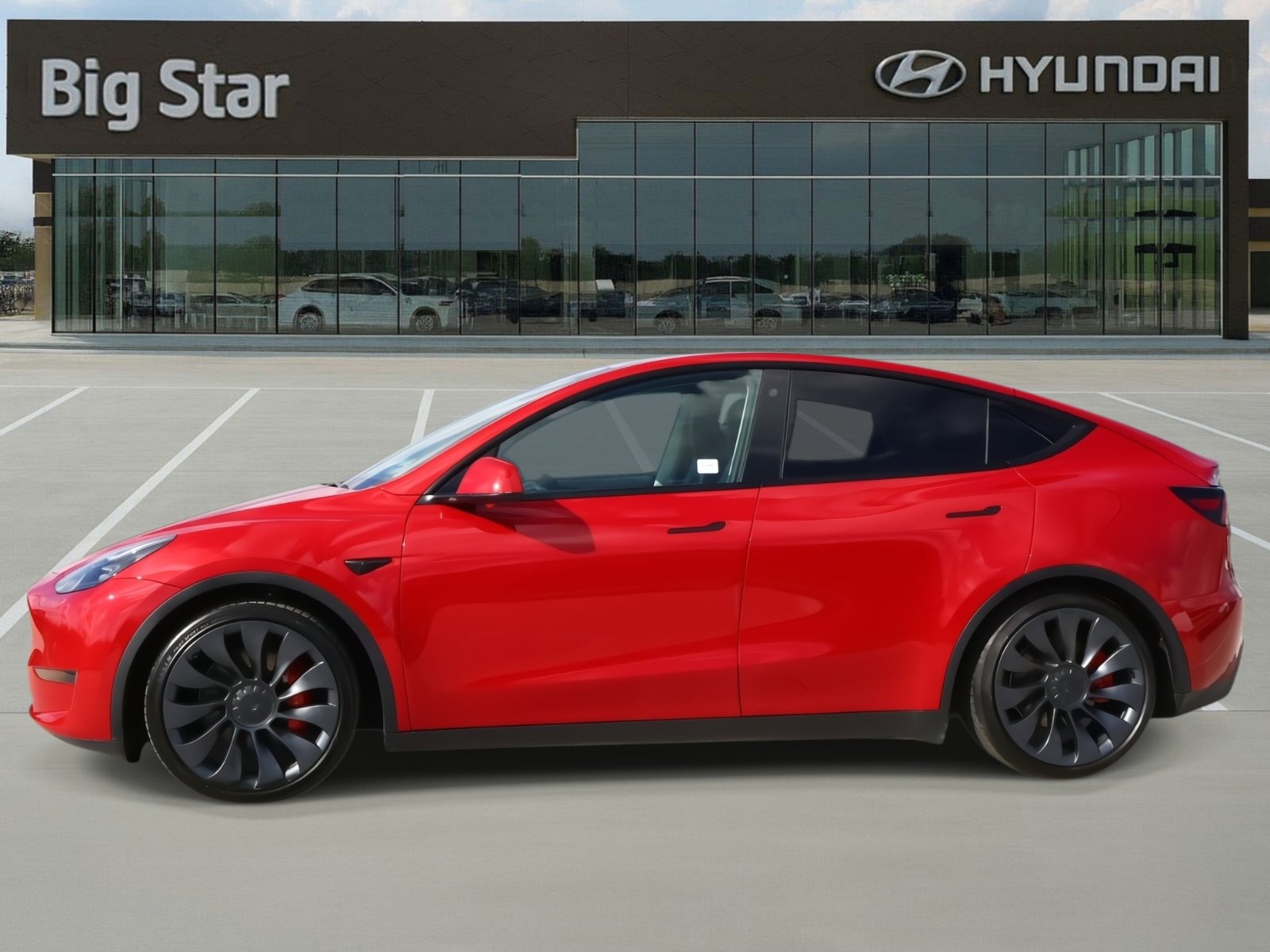 Used 2022 Tesla Model Y Performance with VIN 7SAYGDEF3NF563445 for sale in Friendswood, TX