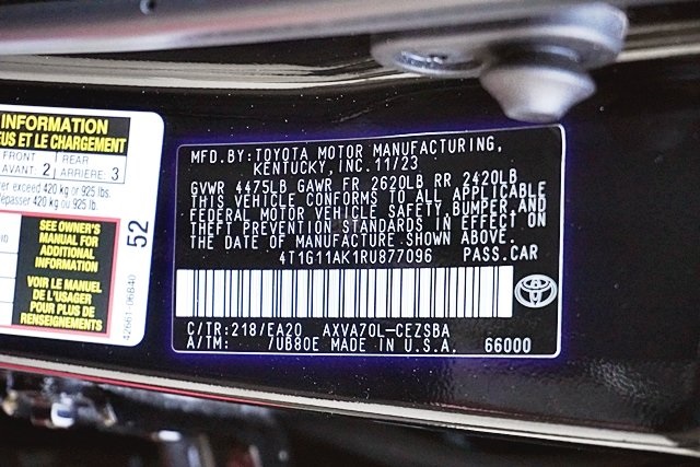 Used 2024 Black Toyota SE image 29