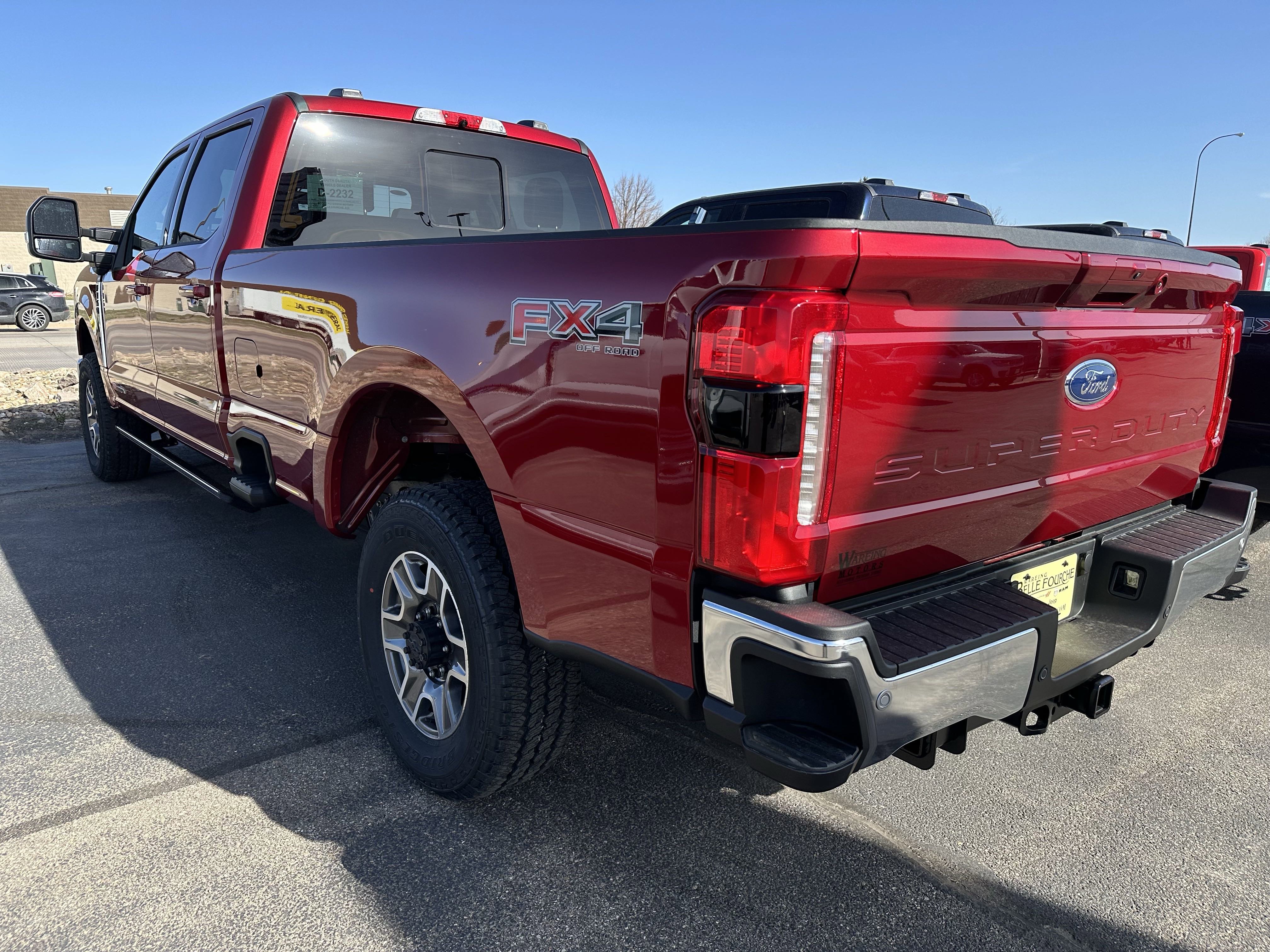 New 2025 Ruby Red Metallic Tinted Clearcoat Ford LARIAT image 7