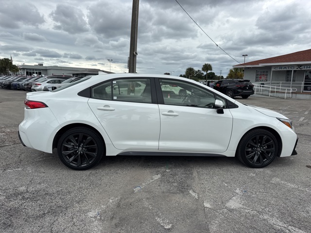 Used 2025 Toyota Corolla LE with VIN JTDBCMFE3S3077392 for sale in Kansas City