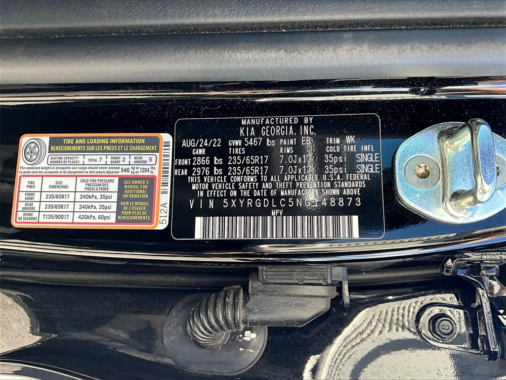 2022 Kia Sorento LX photo 34