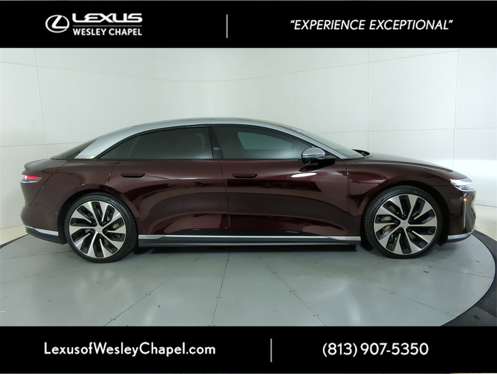 Used 2022 Lucid Air Grand Touring with VIN 50EA1GBA4NA003433 for sale in Wesley Chapel, FL