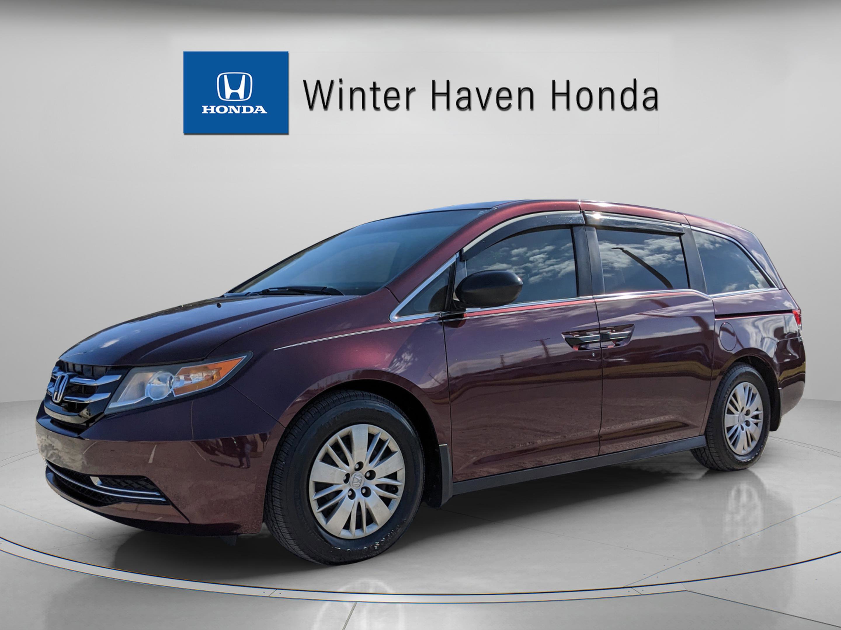 Used 2015 Honda Odyssey LX with VIN 5FNRL5H27FB026574 for sale in Winter Haven, FL