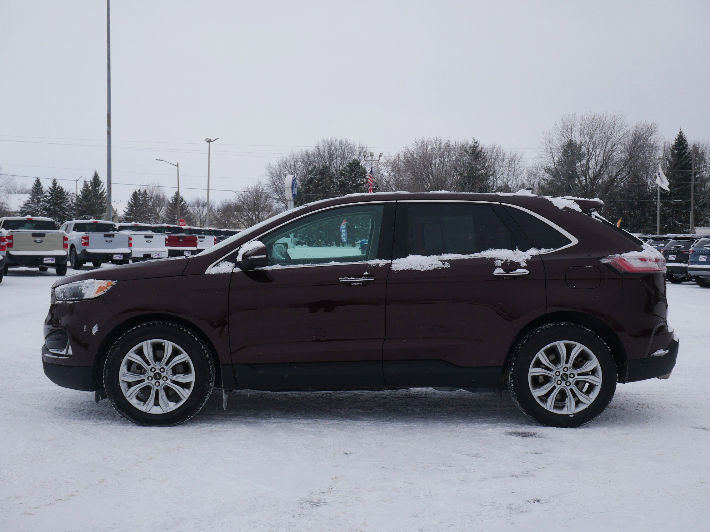 Used 2024 Ford Edge Titanium with VIN 2FMPK4K9XRBA77851 for sale in Hastings, Minnesota