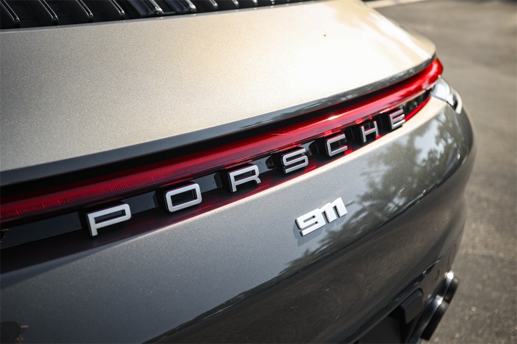 Used 2024 Agate Grey Metallic Porsche Carrera image 16